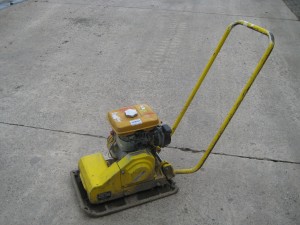 Vibrationsplatte Weber