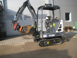 Terex TC 20 Minibagger mit Verdeck